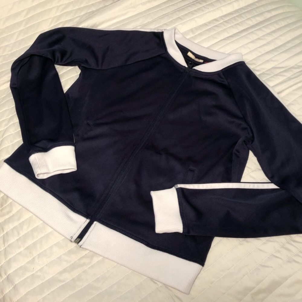 Blue Bomber Jacket - Medium